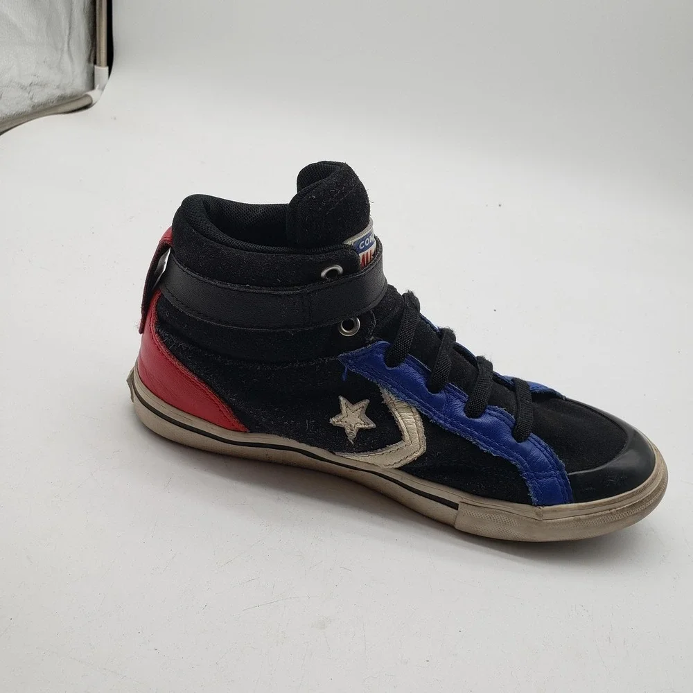 Converse‎ All Star Shoes Kids Size 4 Multicolor High Top Strap Lace Up Sneakers